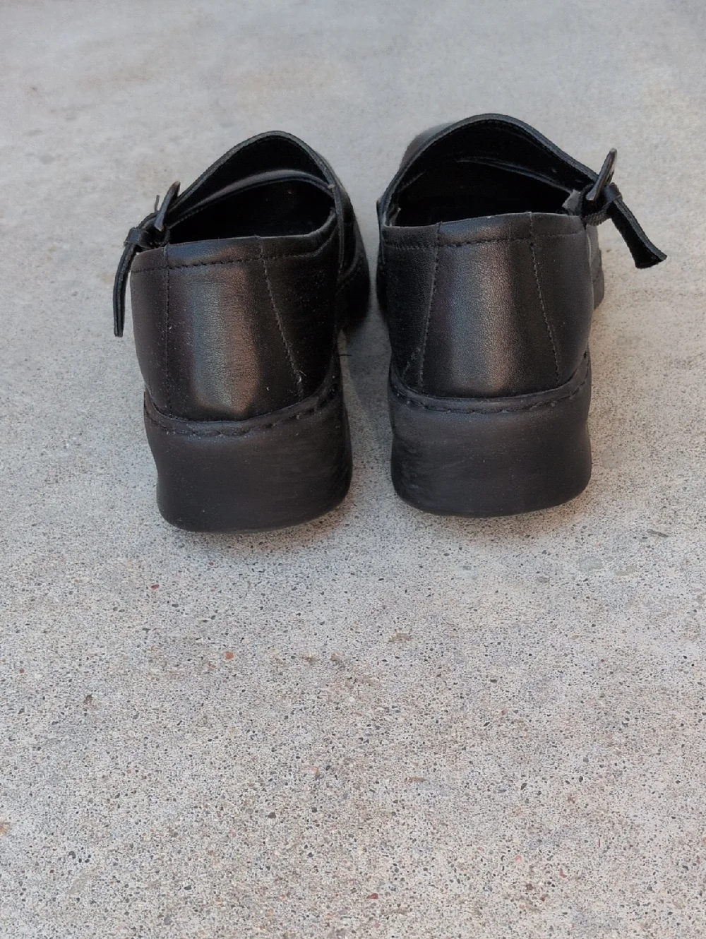 JosefSeinel Genuine Leather Mary Jane Style Platform Vintage 90's Preppy Shoes